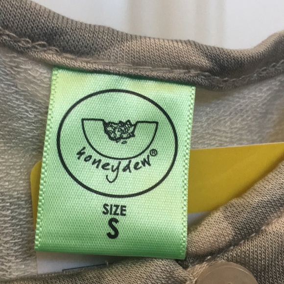 LADIES’ NWT honeydew Grey Camo Lounge Jumpsuit (S) - Picture 10 of 16